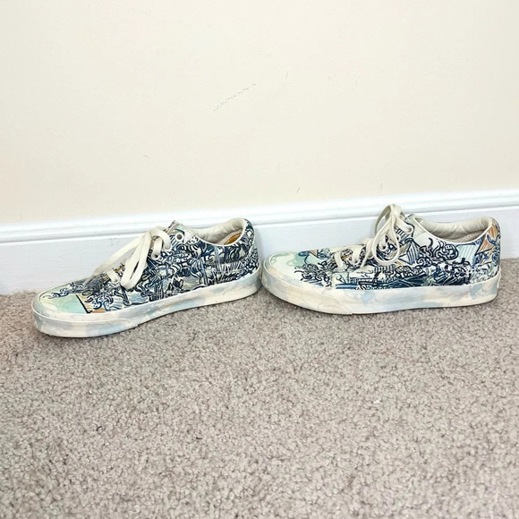 NEW Vans Limited Edition Old Skool Vincent Van Gogh Sneakers - Picture 4 of 11